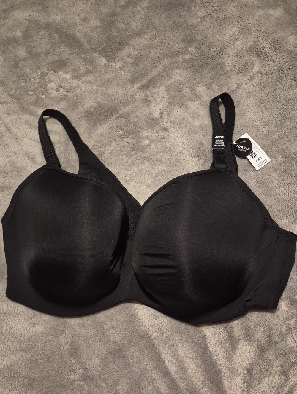 torrid Black Smooth Full Coverage Underwire Bra